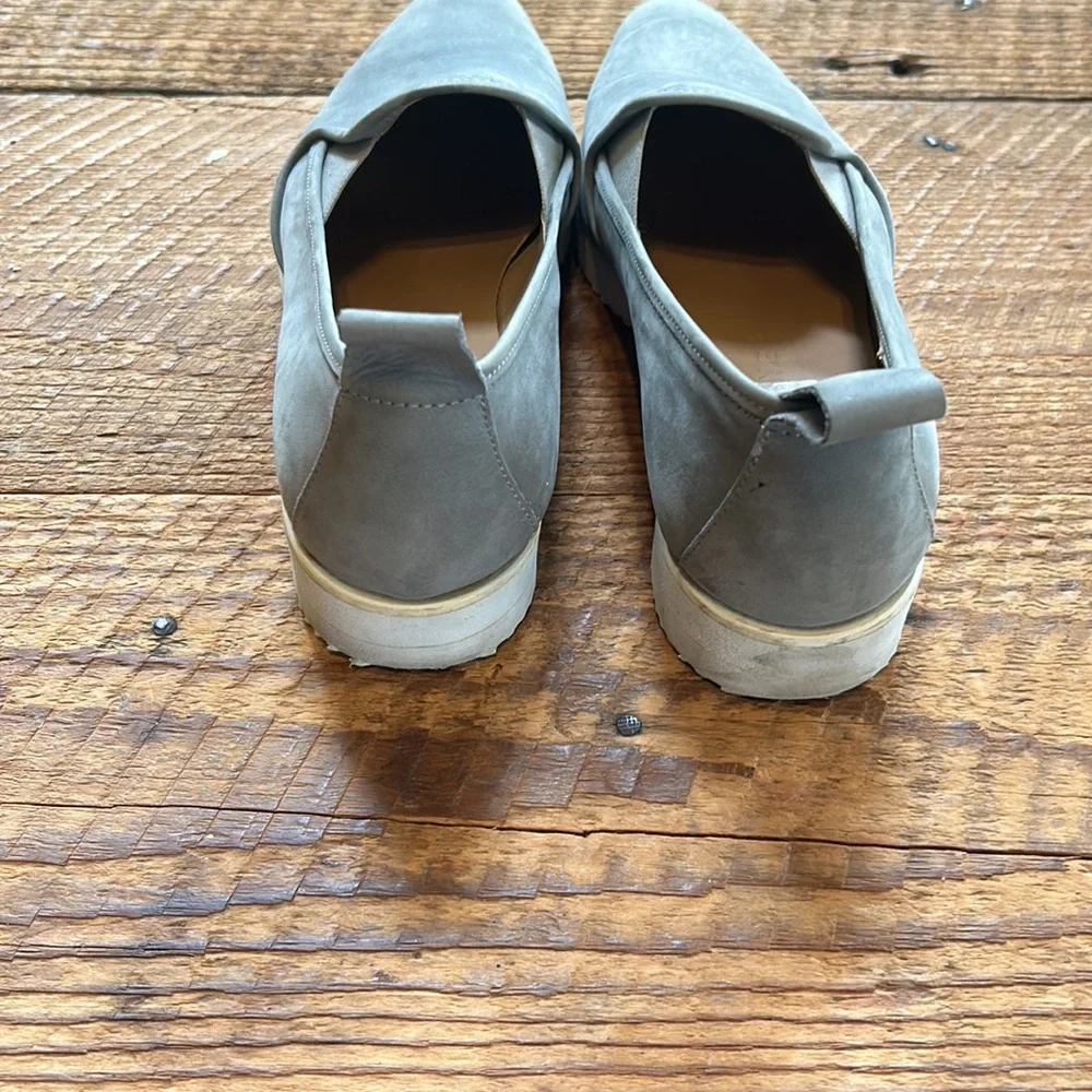 Everlane suede slip on shoe